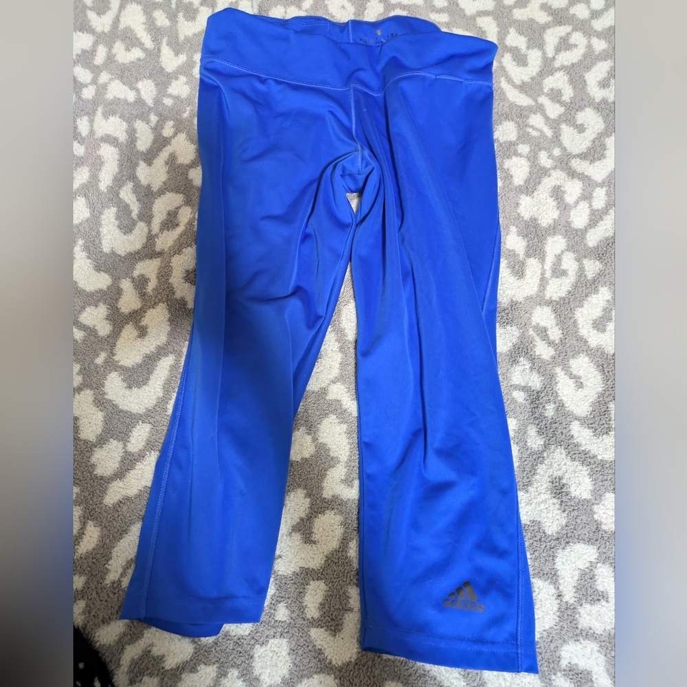 Adidas Bright Blue Leggings
